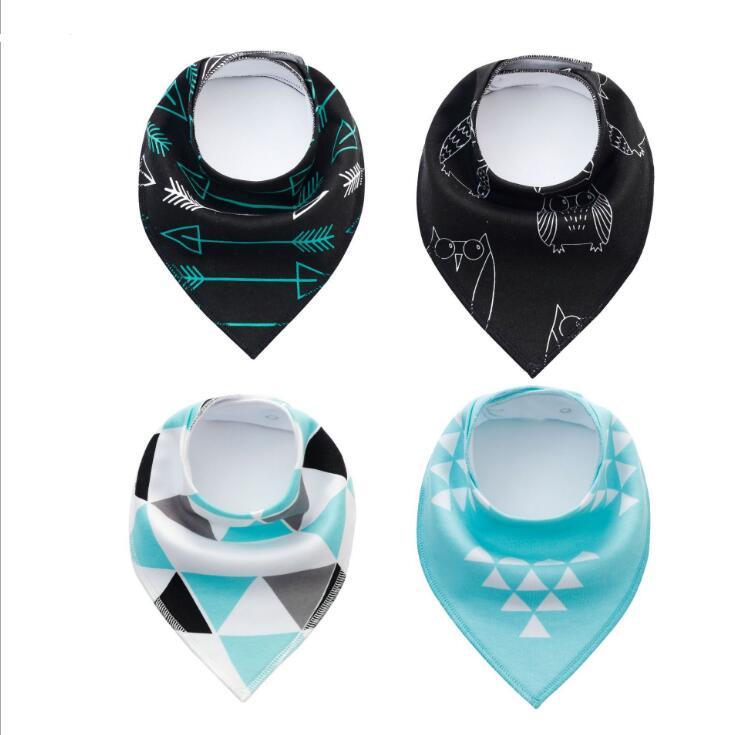 4‑Pack Bandana Bibs - Little Luppo