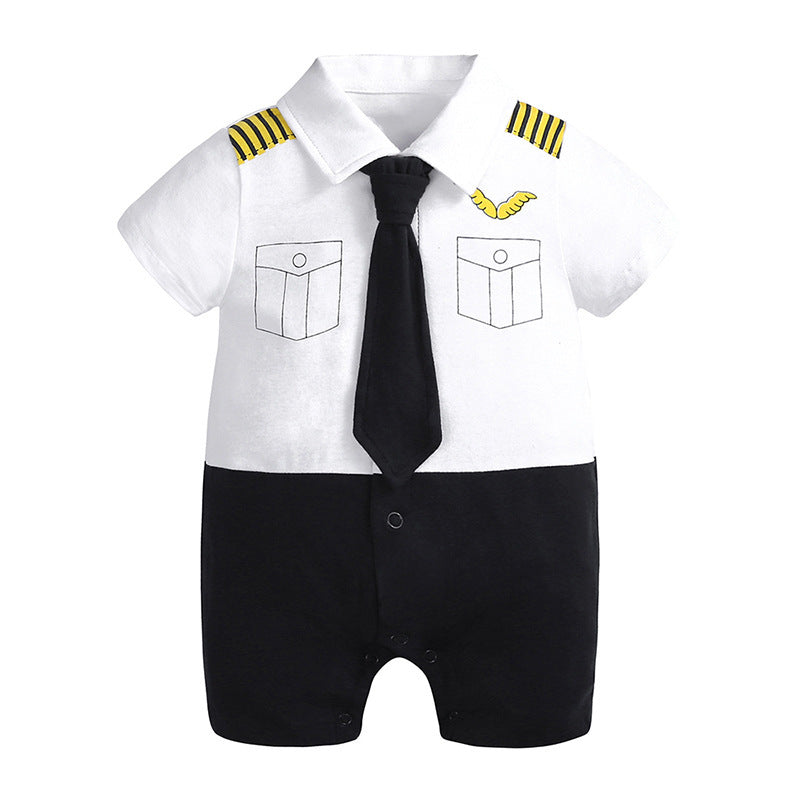 Baby Gentleman Romper - Little Luppo