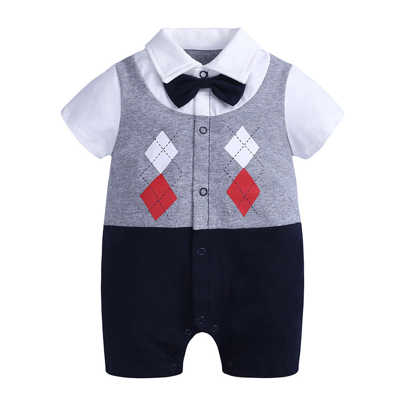 Baby Gentleman Romper - Little Luppo