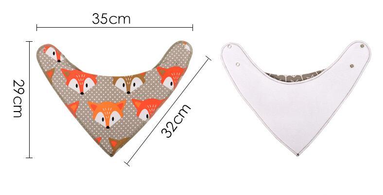 4‑Pack Bandana Bibs - Little Luppo