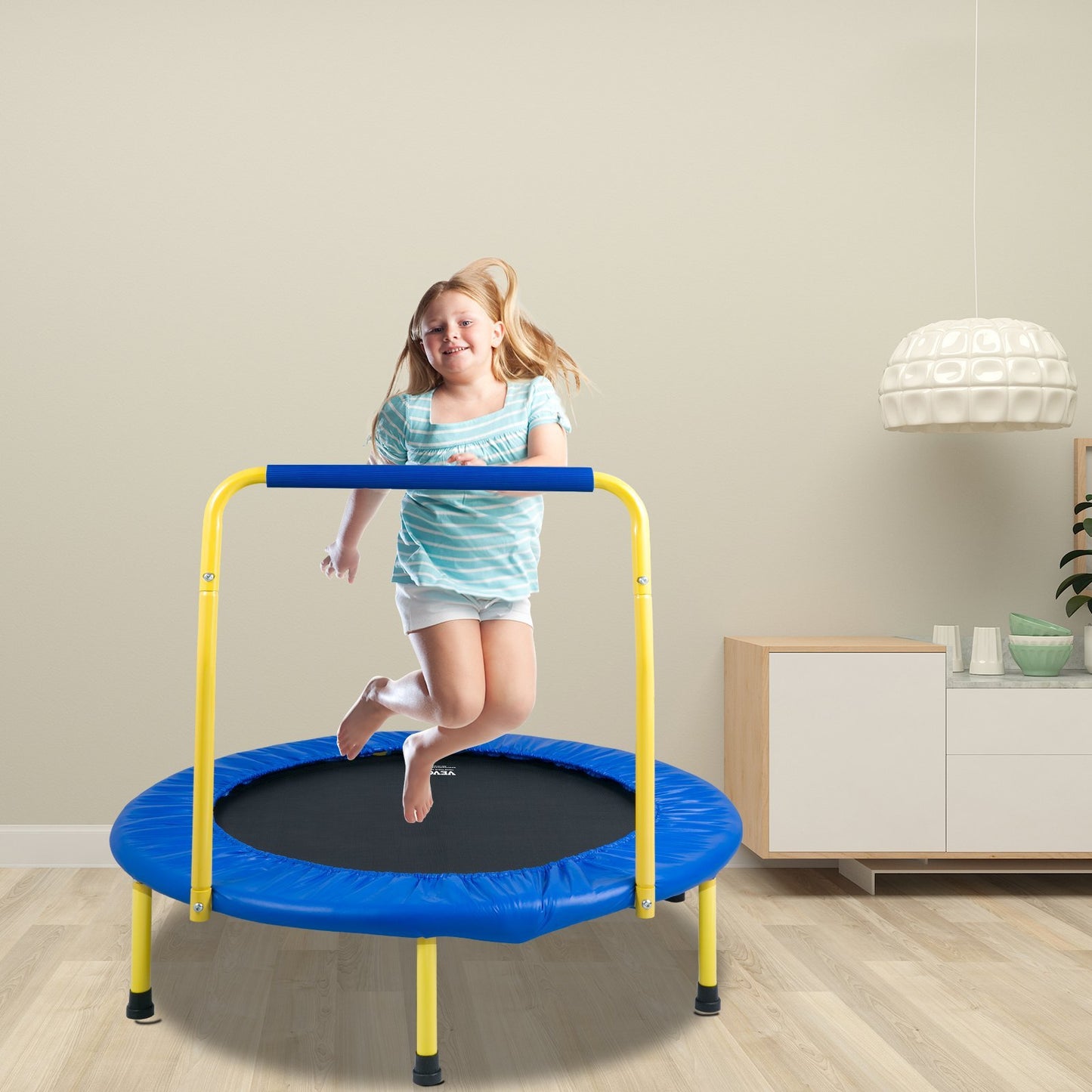 3FT Foldable Indoor/Outdoor Kids Trampoline - Little Luppo