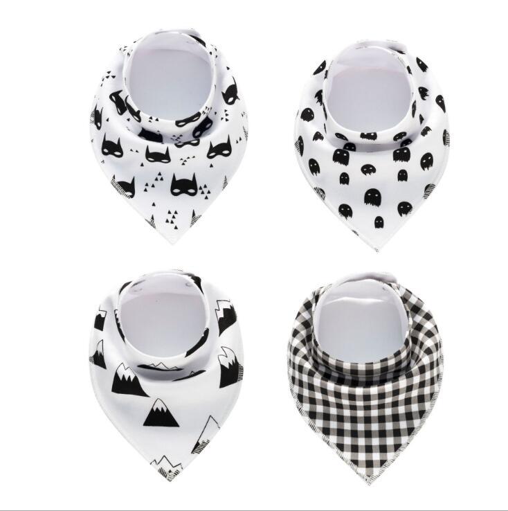 4‑Pack Bandana Bibs - Little Luppo