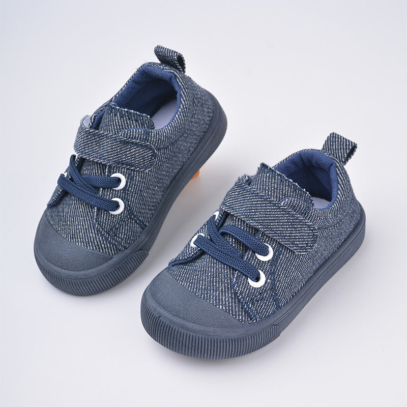 Anti‑Slip Baby Plimsolls - Little Luppo