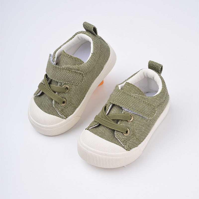 Anti‑Slip Baby Plimsolls - Little Luppo