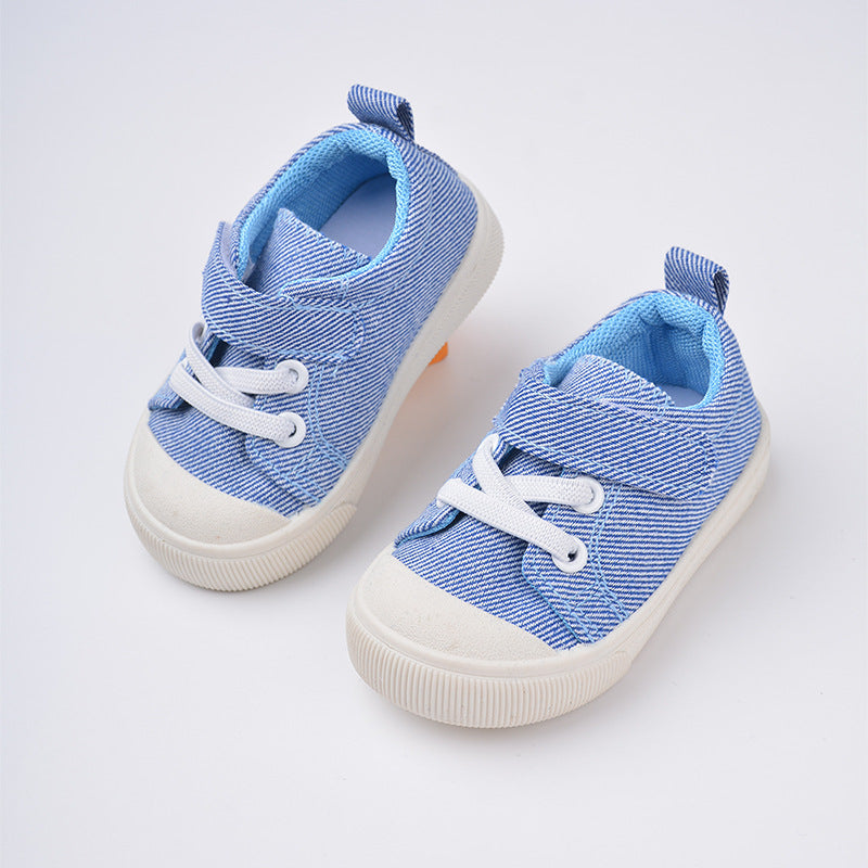 Anti‑Slip Baby Plimsolls - Little Luppo