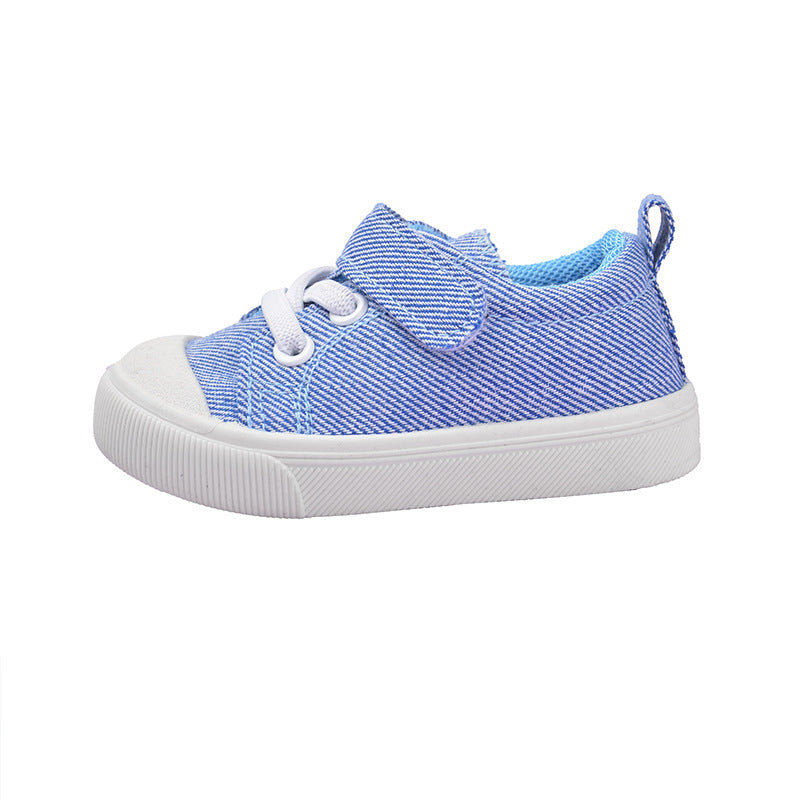 Anti‑Slip Baby Plimsolls - Little Luppo