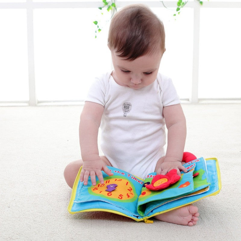 Interactive Soft Cloth Book for Babies - Little Luppo