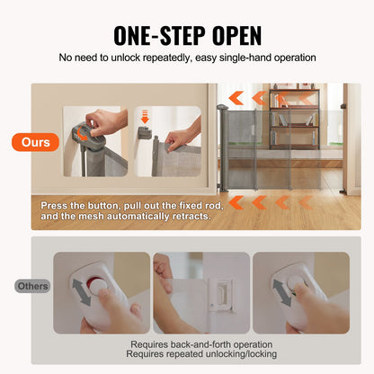 Retractable Safety Gate 60 - Little Luppo