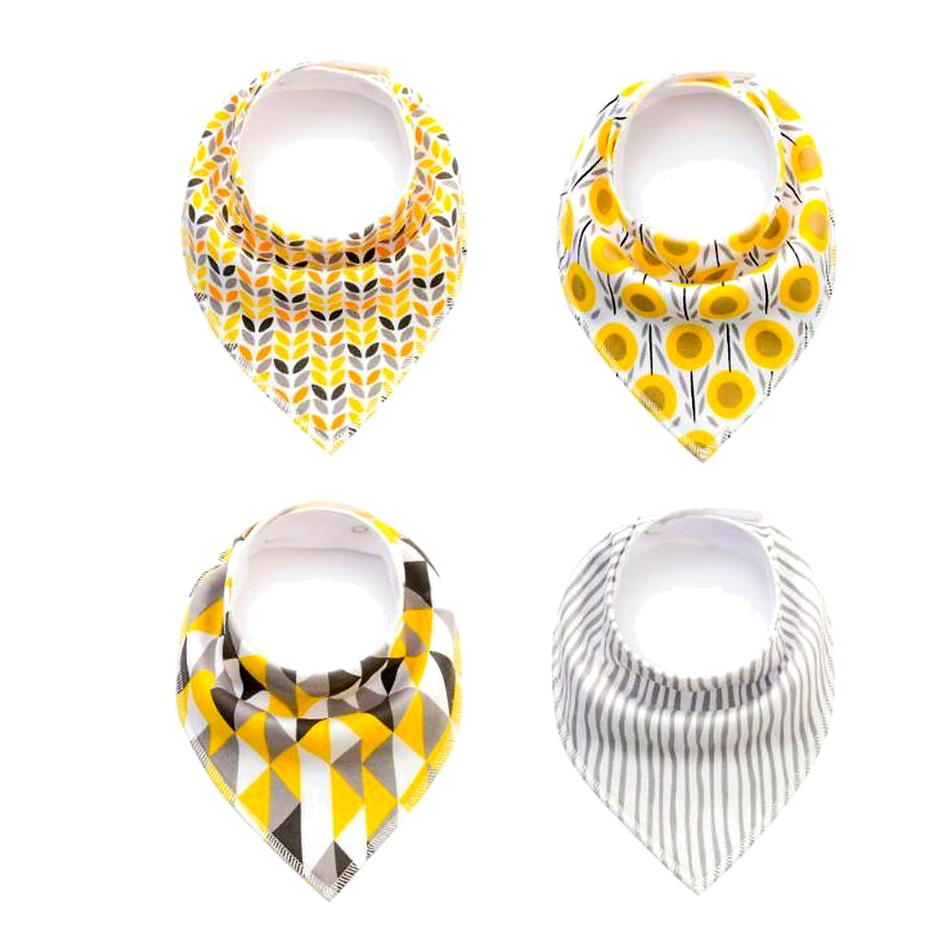 4‑Pack Bandana Bibs - Little Luppo