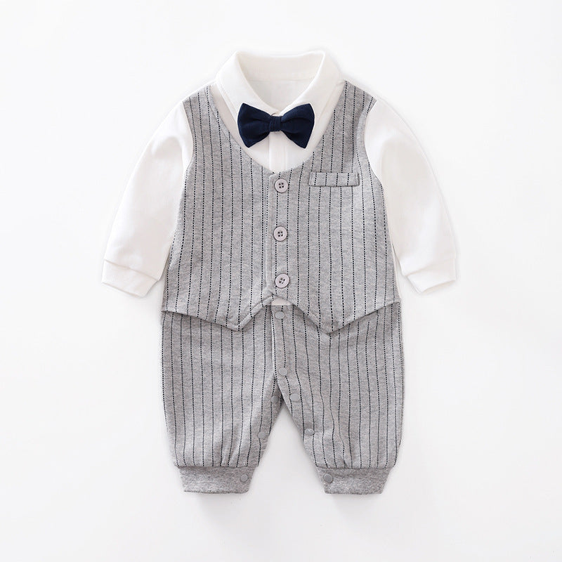 Soft Cotton Long‑Sleeve Baby Bodysuit - Little Luppo