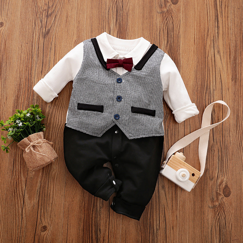 Soft Cotton Long‑Sleeve Baby Bodysuit - Little Luppo