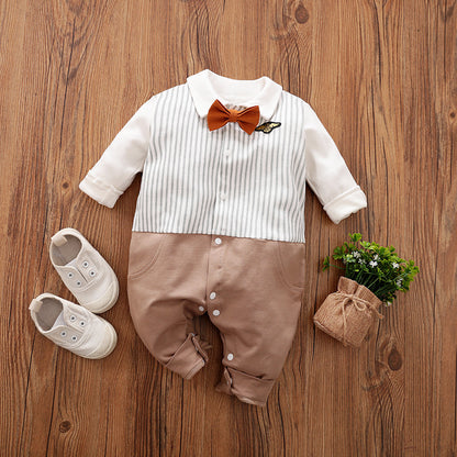 Soft Cotton Long‑Sleeve Baby Bodysuit - Little Luppo
