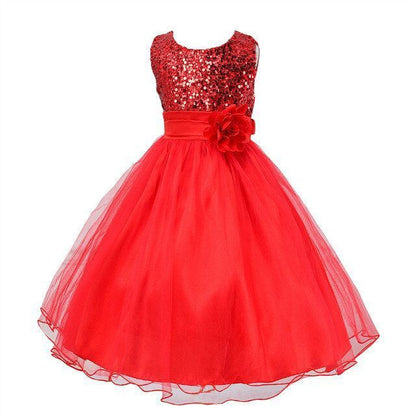 Baby Sequin Flower Girl Dress - Little Luppo