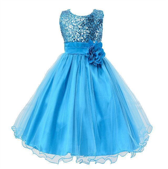 Baby Sequin Flower Girl Dress - Little Luppo