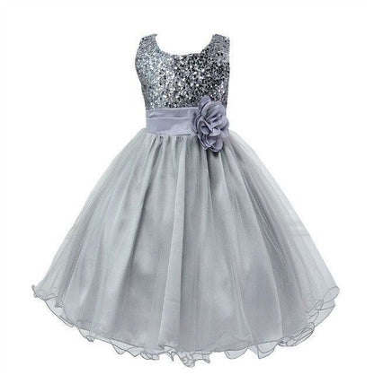 Baby Sequin Flower Girl Dress - Little Luppo