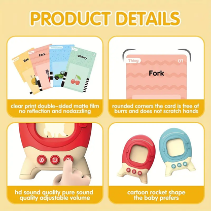 Toddler Toys Talking Flash Cards - Little Luppo