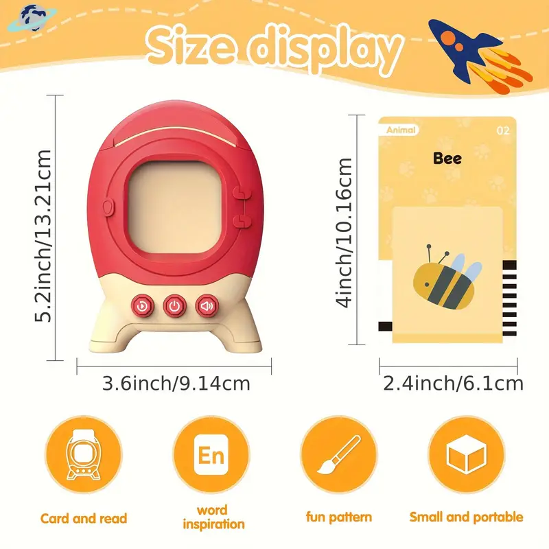 Toddler Toys Talking Flash Cards - Little Luppo