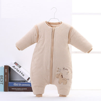 Cartoon Cotton Anti‑Kick Sleep Sack - Little Luppo