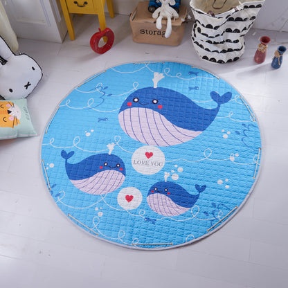 Round Baby Crawling Play Mat - Little Luppo