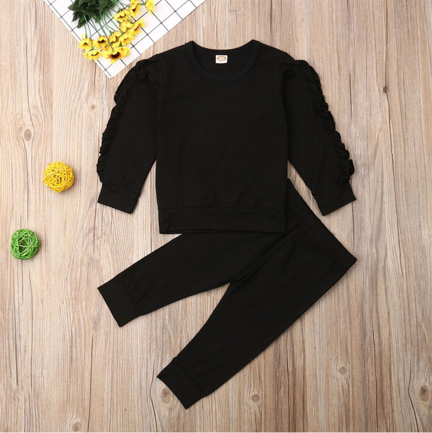 Ruffle 2‑Piece Outfit - Little Luppo