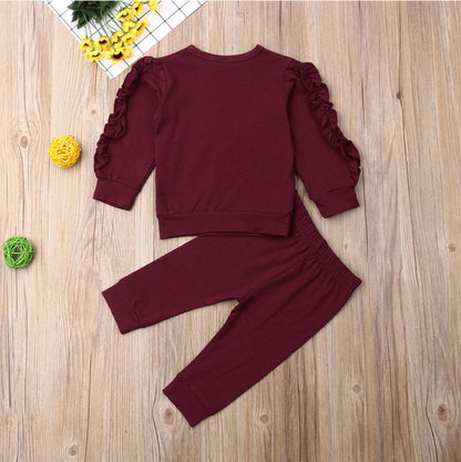 Ruffle 2‑Piece Outfit - Little Luppo