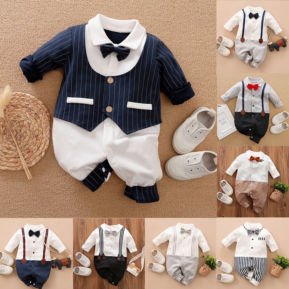 Baby gentleman romper - Little Luppo