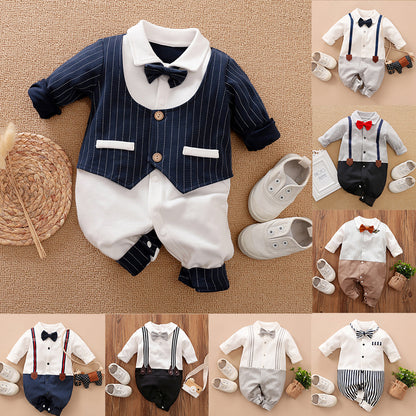 Baby gentleman romper - Little Luppo