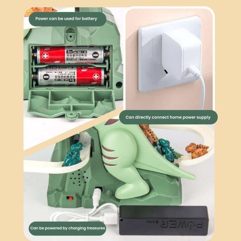 Race Track Toy Climbing Stairs Toys Roller Coaster Toy With - View 4