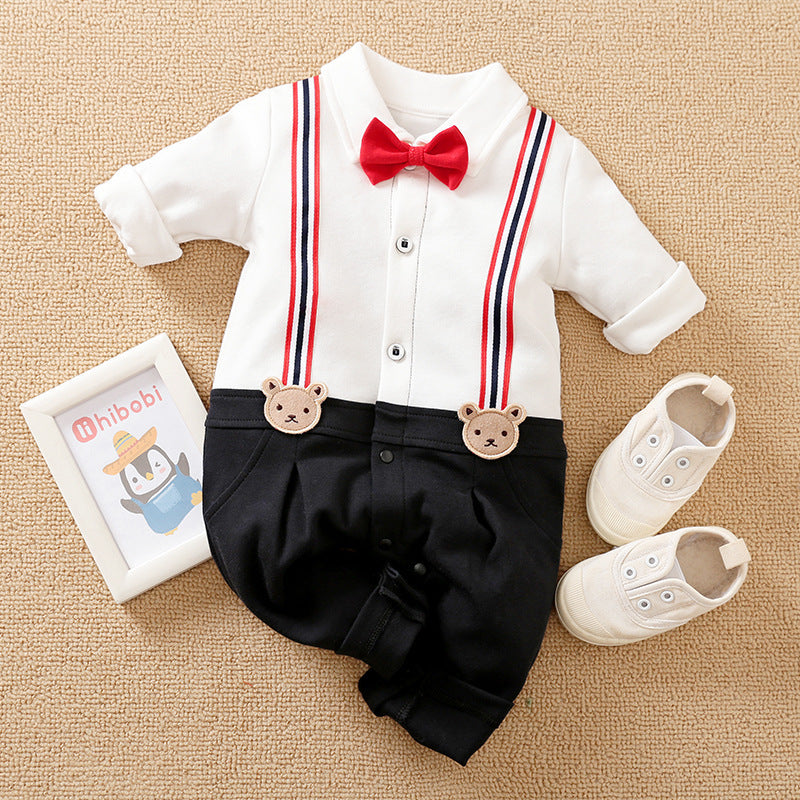 Baby gentleman romper - Little Luppo