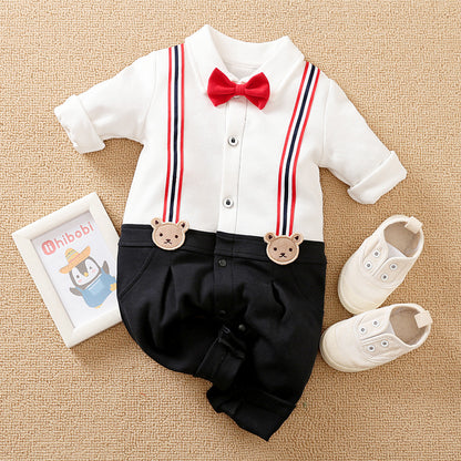 Baby gentleman romper - Little Luppo