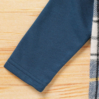 Boys’ Plaid Hoodie & Pants - Little Luppo