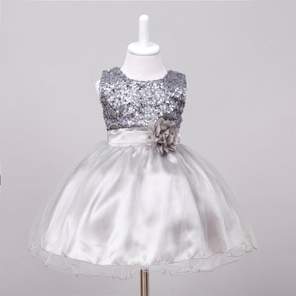 Baby Sequin Flower Girl Dress - Little Luppo