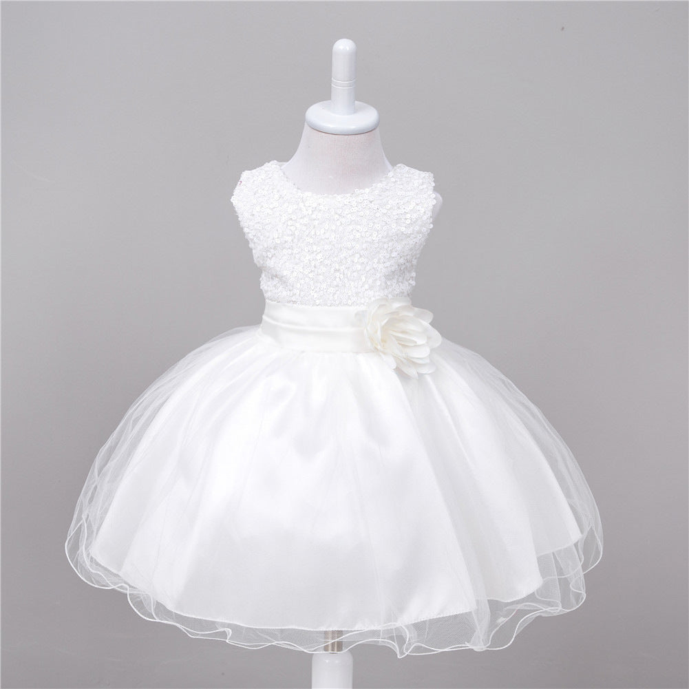 Baby Sequin Flower Girl Dress - Little Luppo