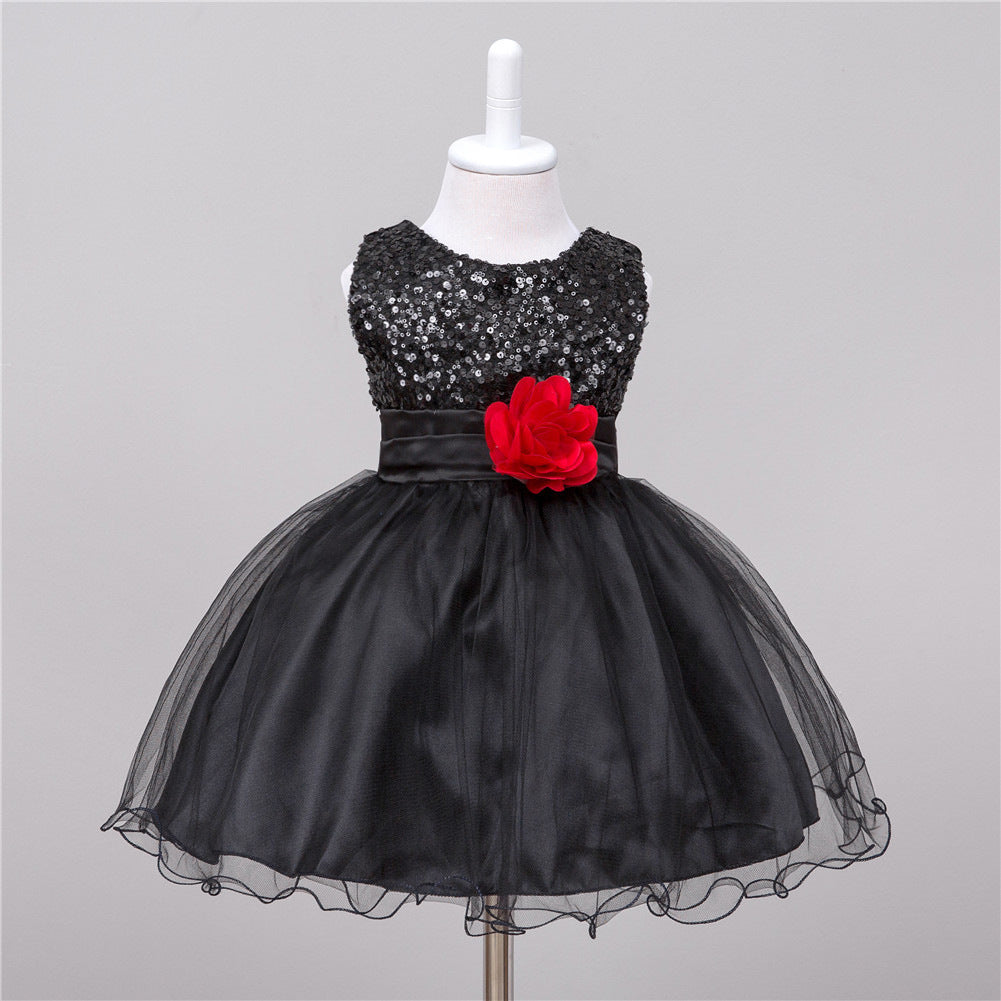 Baby Sequin Flower Girl Dress - Little Luppo