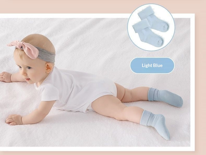 Spring And Autumn Mid-Calf Baby Socks - View 4
