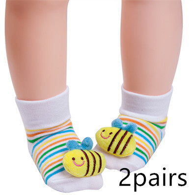 Cute Baby Animal Doll Baby Three-dimensional Socks - Little Luppo