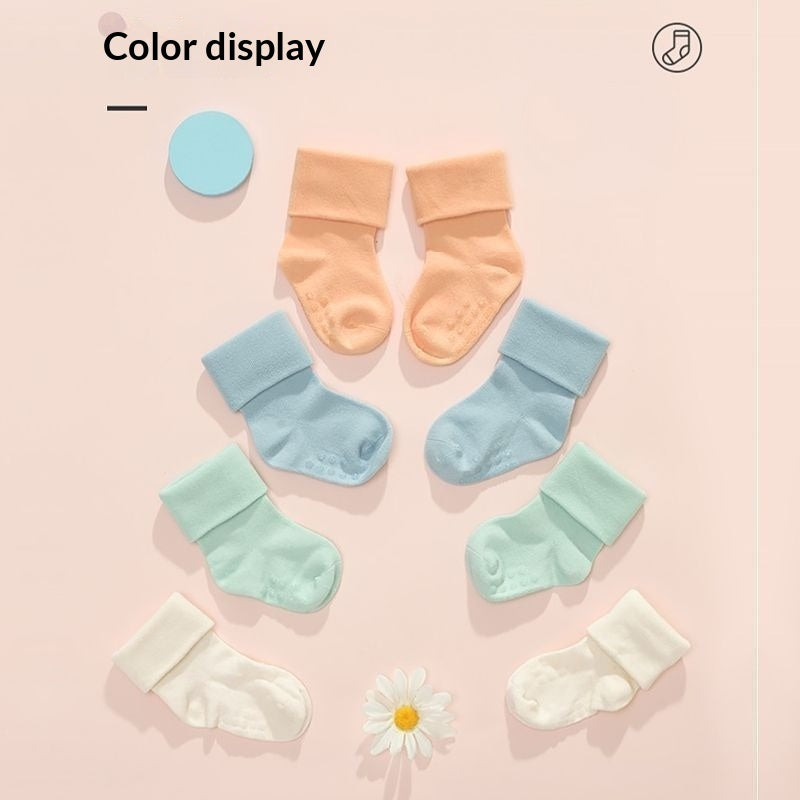Spring And Autumn Mid-Calf Baby Socks - View 3