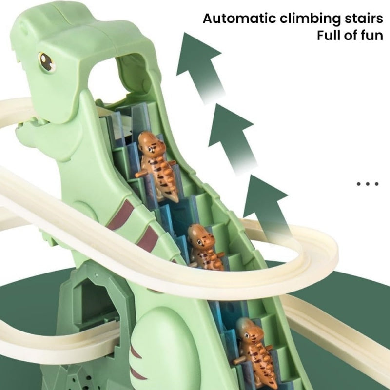 Race Track Toy Climbing Stairs Toys Roller Coaster Toy With - View 3