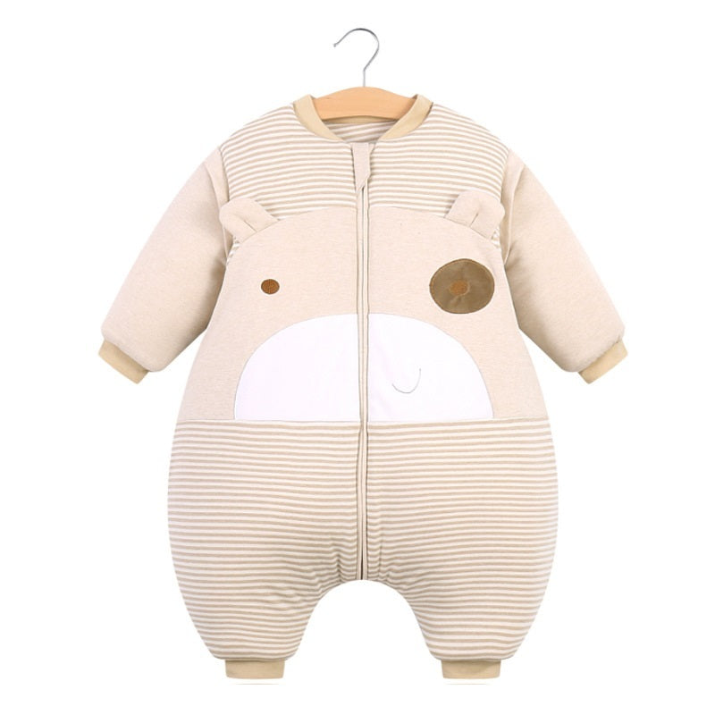 Cartoon Cotton Anti‑Kick Sleep Sack - Little Luppo