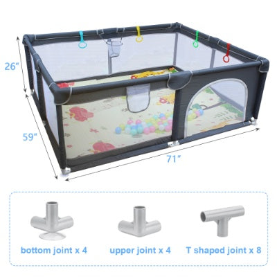 Foldable Baby Playard - Little Luppo