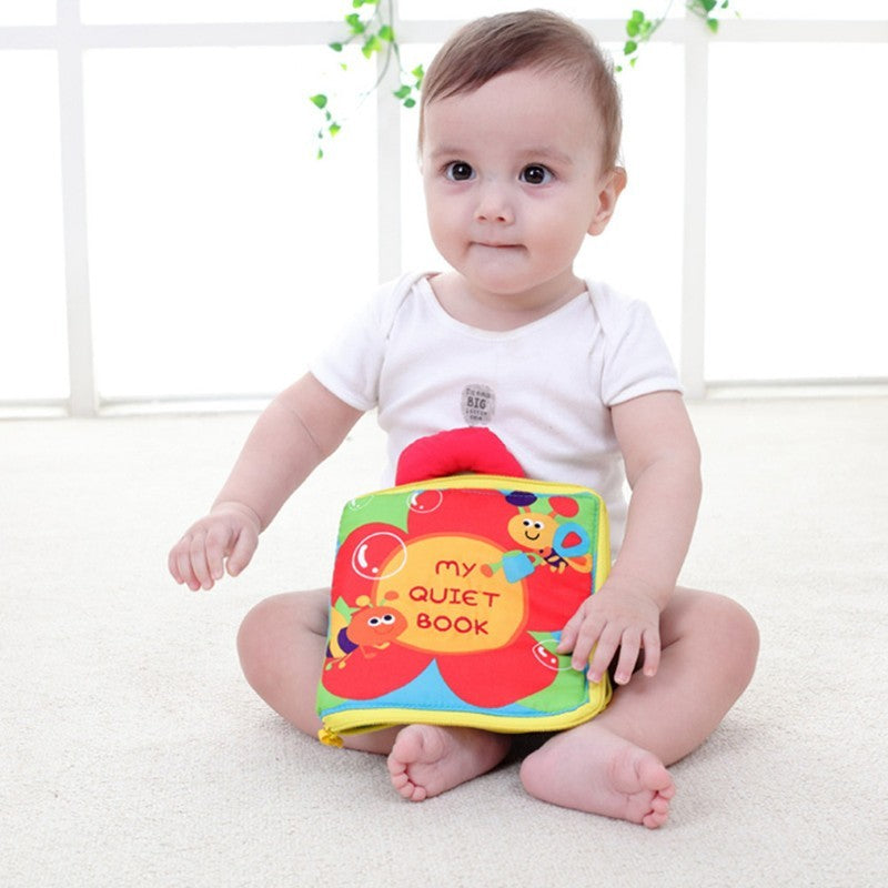 Interactive Soft Cloth Book for Babies - Little Luppo