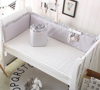Plush Anti‑Collision Baby Bed Bumper - Little Luppo