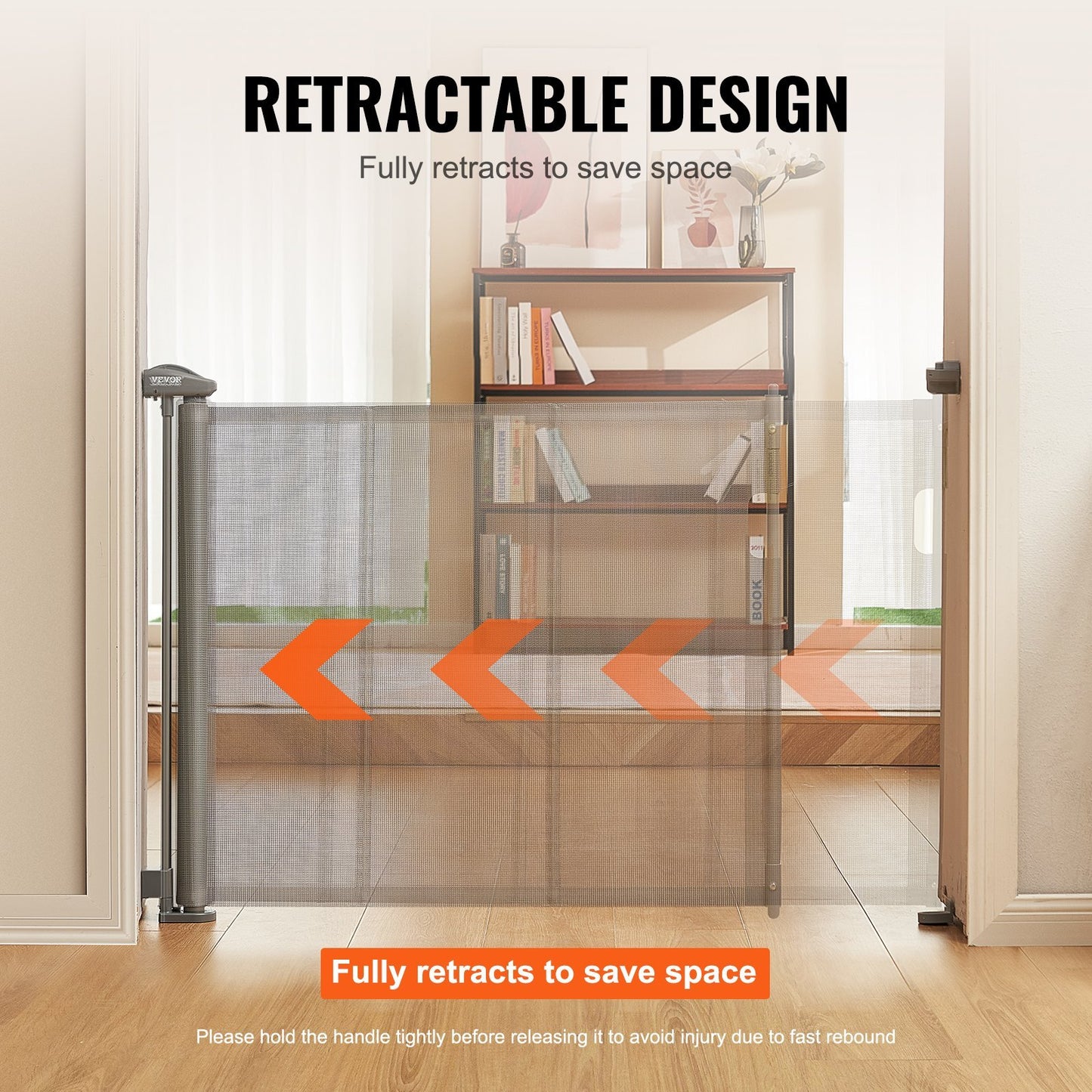 Retractable Safety Gate 60 - Little Luppo