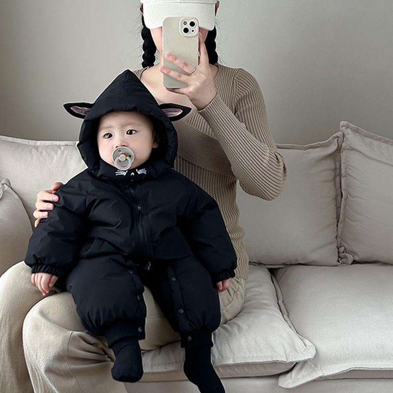 Thick Baby Winter Jumpsuit - Little Luppo
