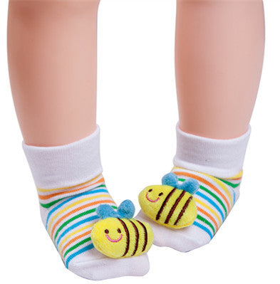 Cute Baby Animal Doll Baby Three-dimensional Socks - Little Luppo