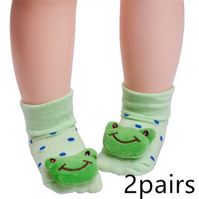 Cute Baby Animal Doll Baby Three-dimensional Socks - Little Luppo