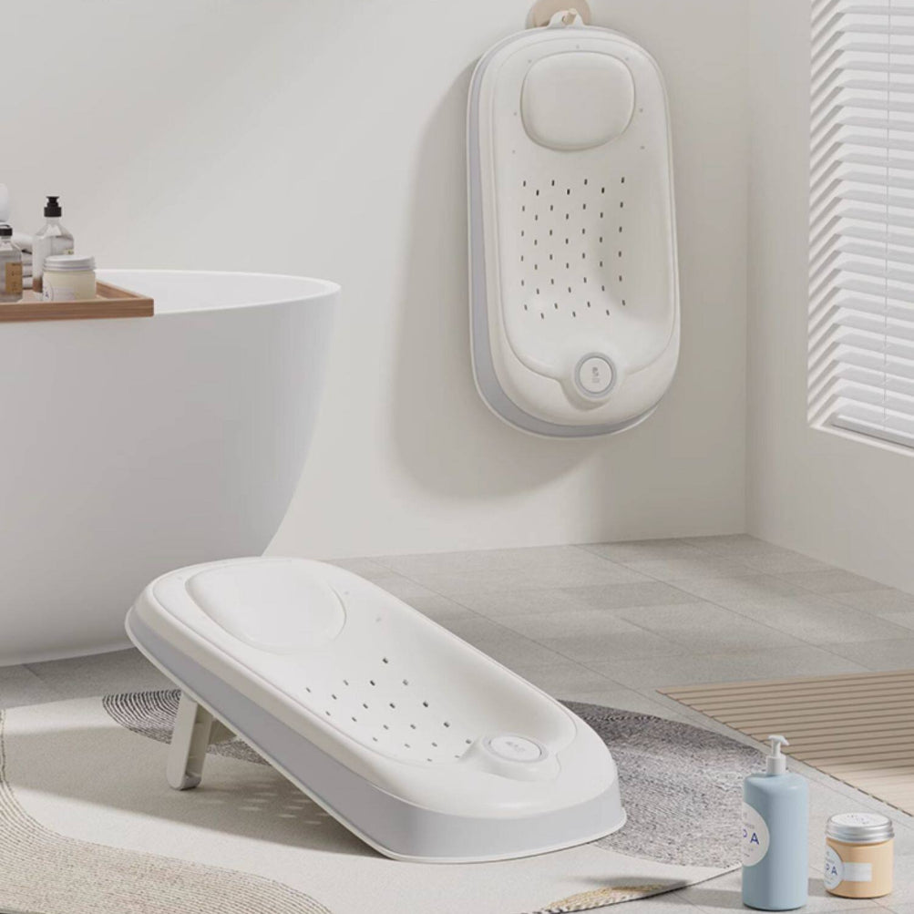 Newborn Baby Bath Support With Adjustable Non-Slip Bath Rack - View 0
