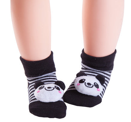 Cute Baby Animal Doll Baby Three-dimensional Socks - Little Luppo