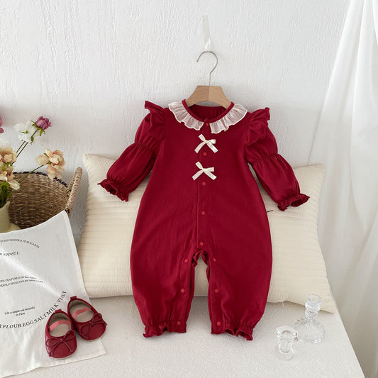 Autumn Baby Jumpsuit - Little Luppo