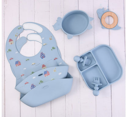 Silicone Baby Tableware - Little Luppo